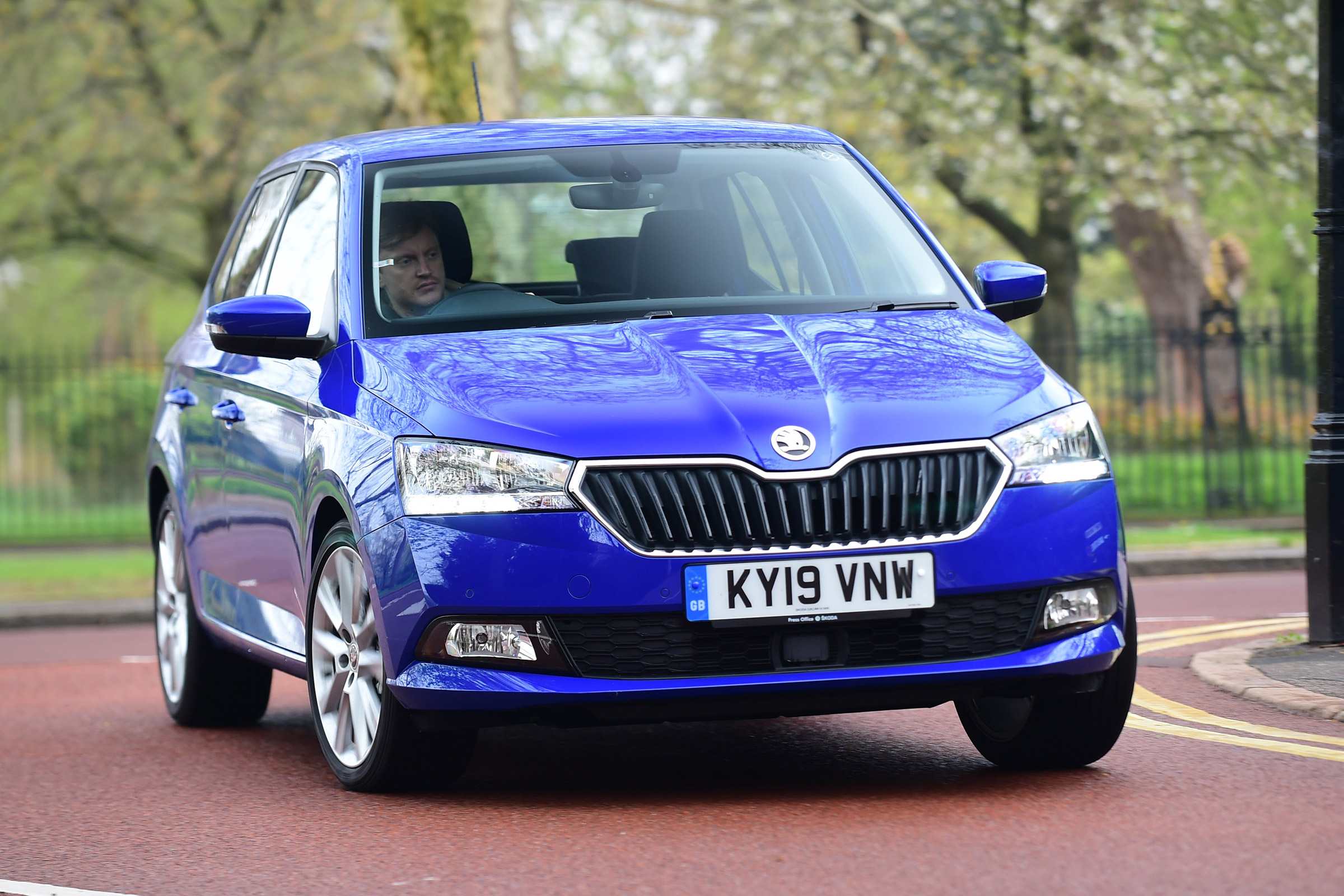 Skoda Fabia SE L: long-term test review - first report front action