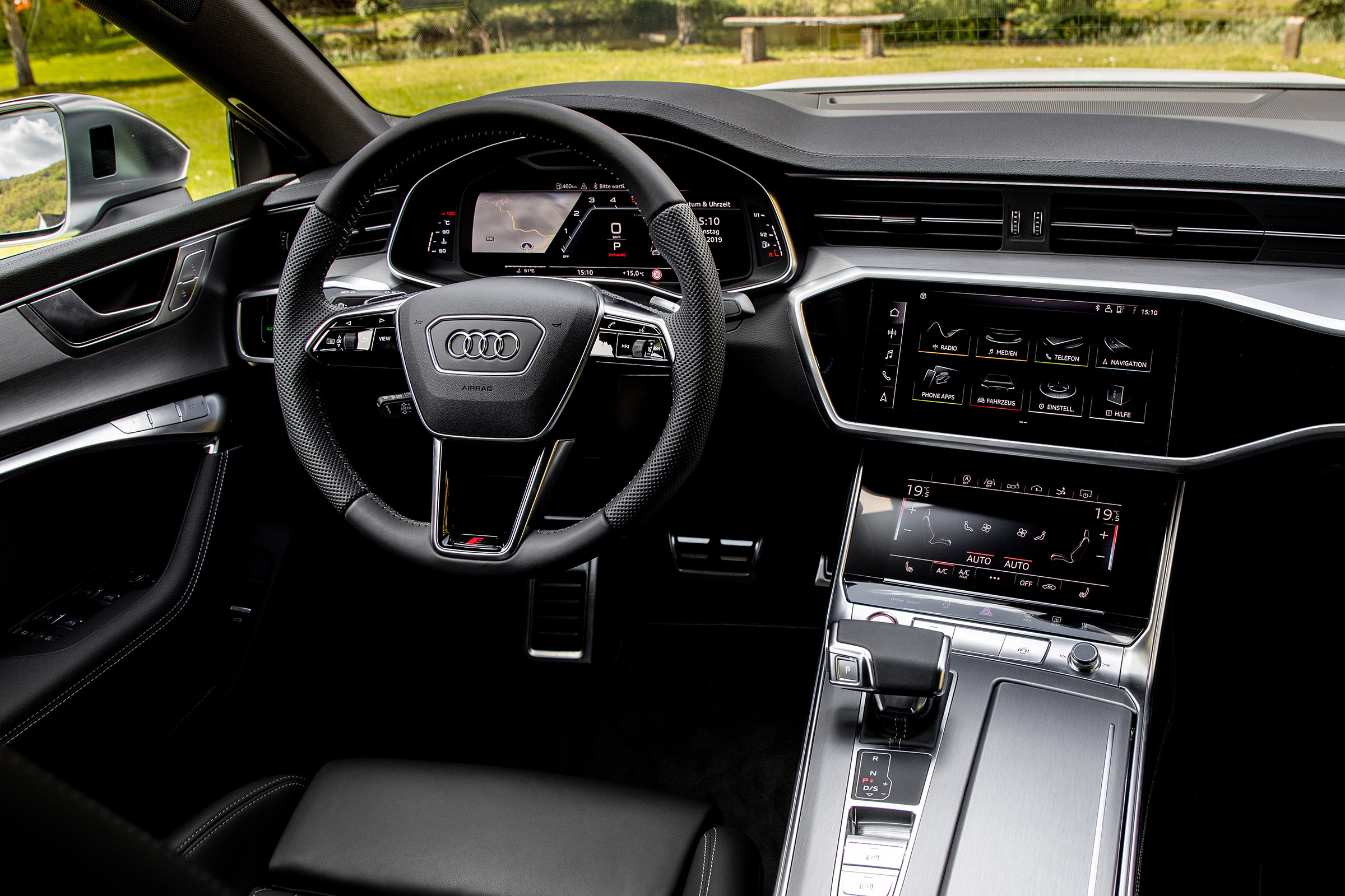 New Audi S7 Sportback - dash
