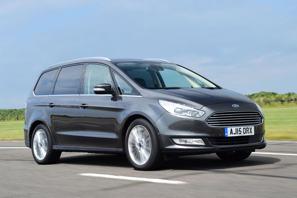Used Ford Galaxy - front action