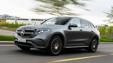 Mercedes EQC - front tracking