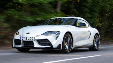 Toyota Supra - front tracking
