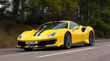 Ferrari 488 Pista - front tracking
