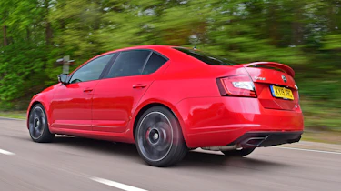 Skoda Octavia vRS Challenge - rear action