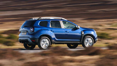 Dacia Duser 4x4 - rear action