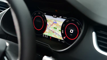Skoda Octavia vRS Challenge - digital dials