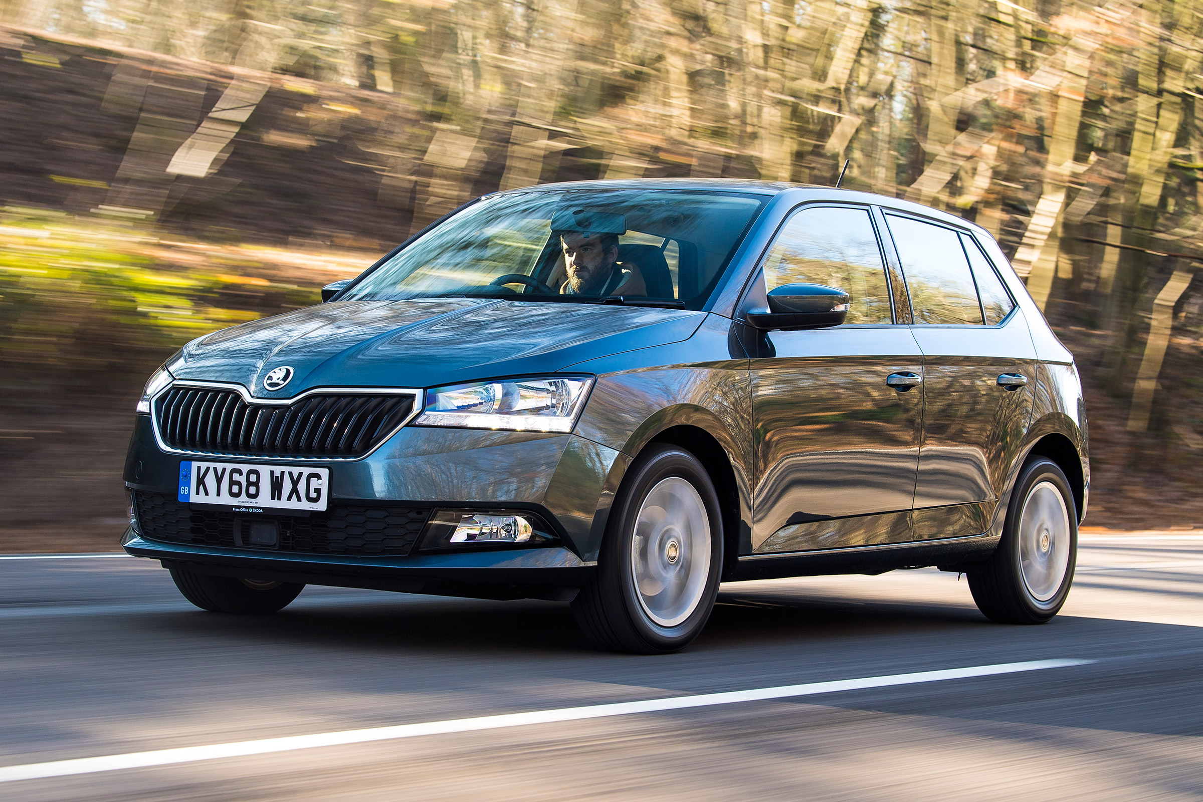 Skoda Fabia - front