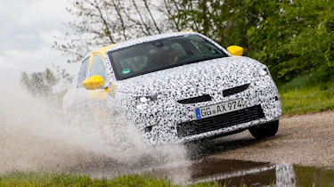 Vauxhall Corsa prototype - water