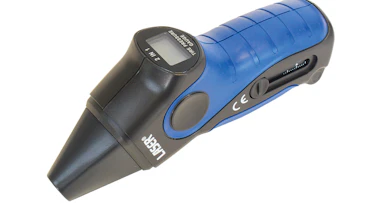 Laser tyre gauge