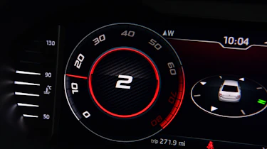 Skoda Octavia vRS Challenge - dials