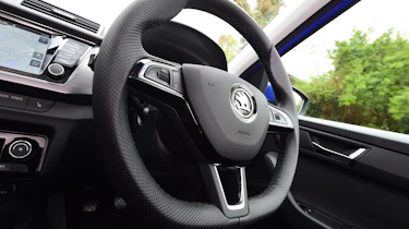 Skoda Fabia SE L: long-term test review - first report steering wheel