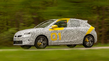 Vauxhall Corsa prototype - side