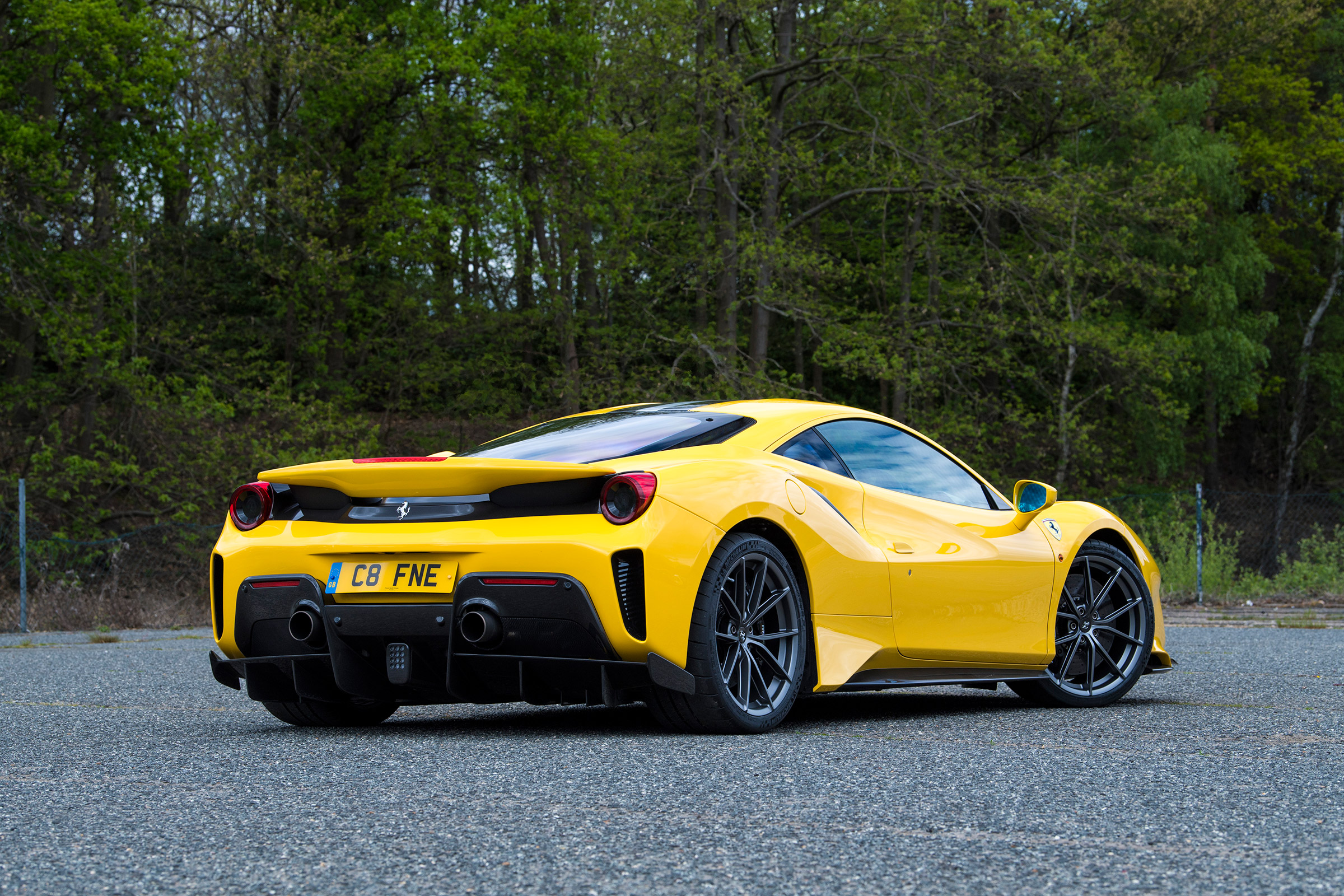 Ferrari 488 Pista - rear static
