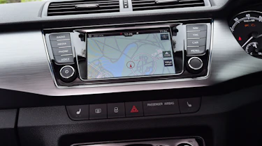 Skoda Fabia SE L: long-term test review - first report sat-nav