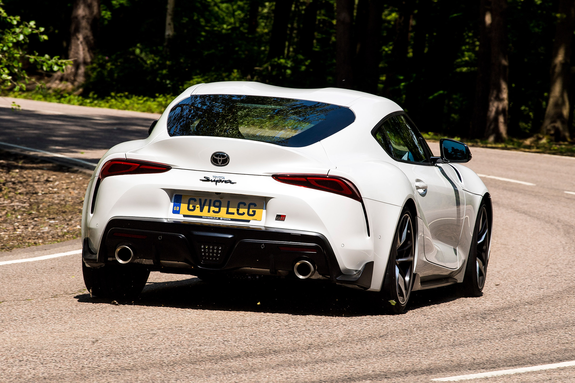 Toyota Supra - rear action
