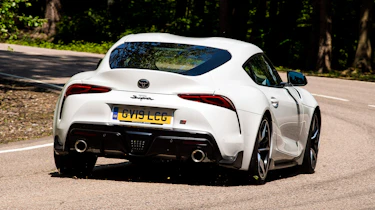 Toyota Supra - rear action