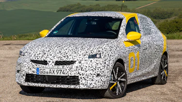Vauxhall Corsa prototype - front static