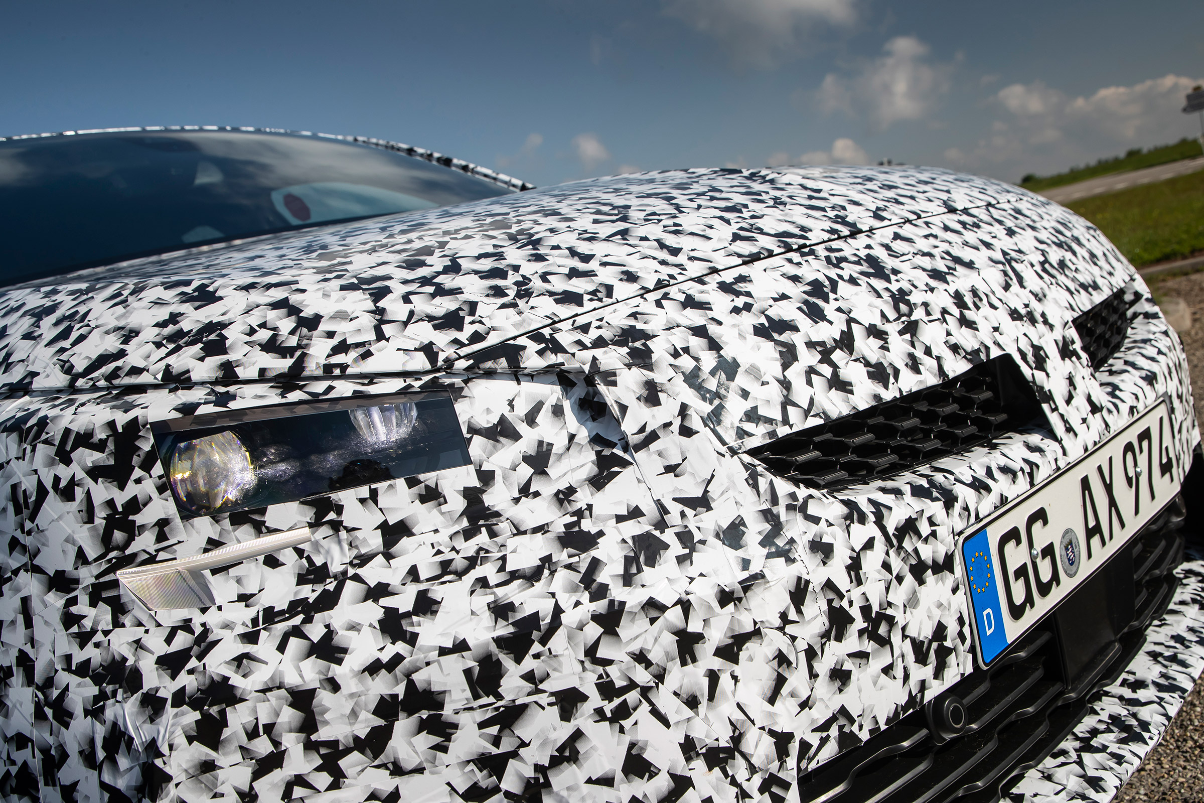 Vauxhall Corsa prototype - grille