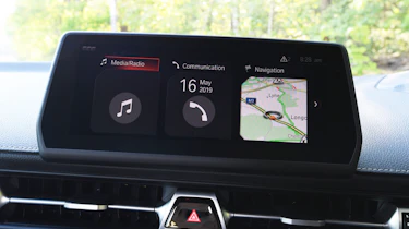 Toyota Supra - infotainment