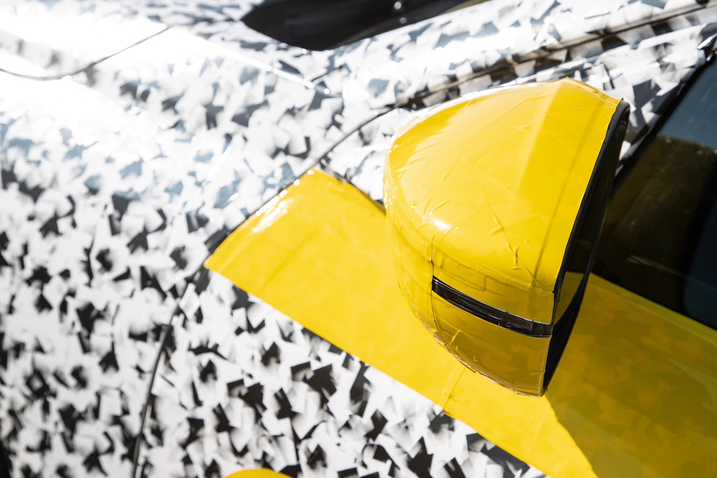 Vauxhall Corsa prototype - wing mirror
