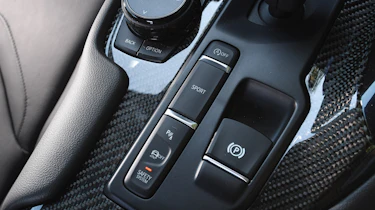 Toyota Supra - interior detail
