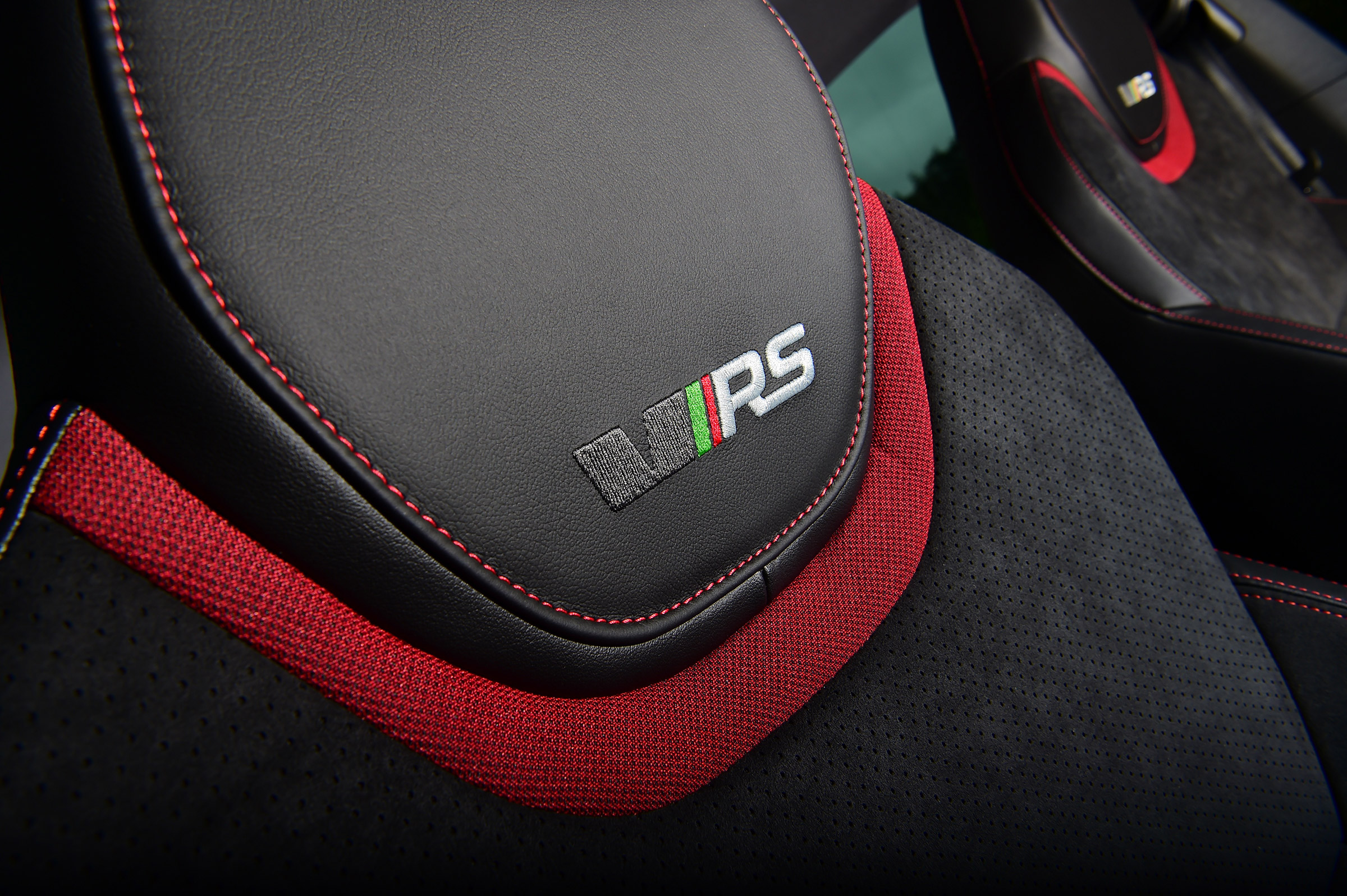 Skoda Octavia vRS Challenge - seat detail