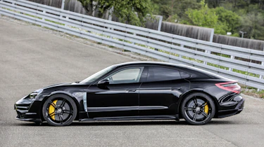Porsche Taycan - side
