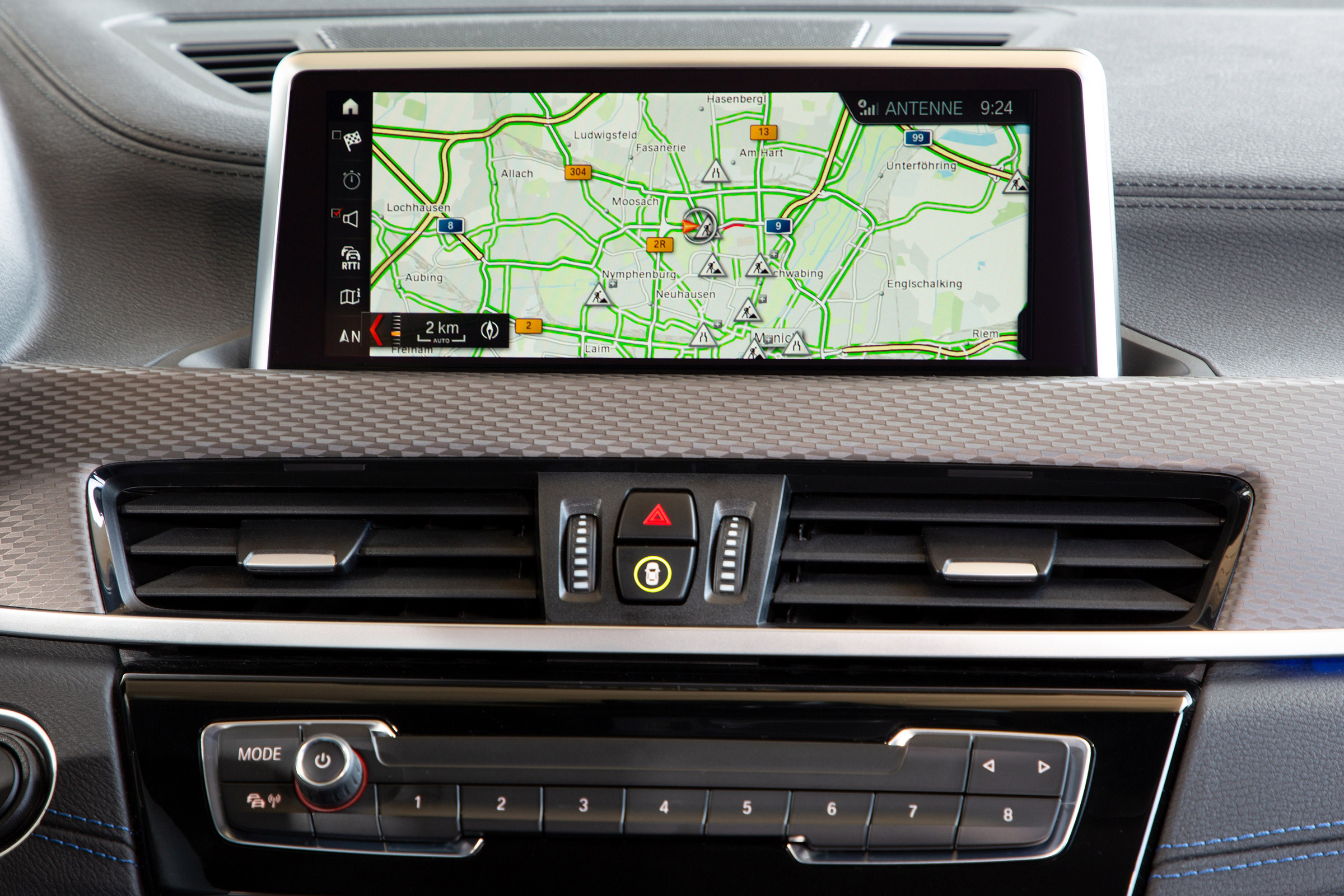 BMW X2 M35i - sat-nav