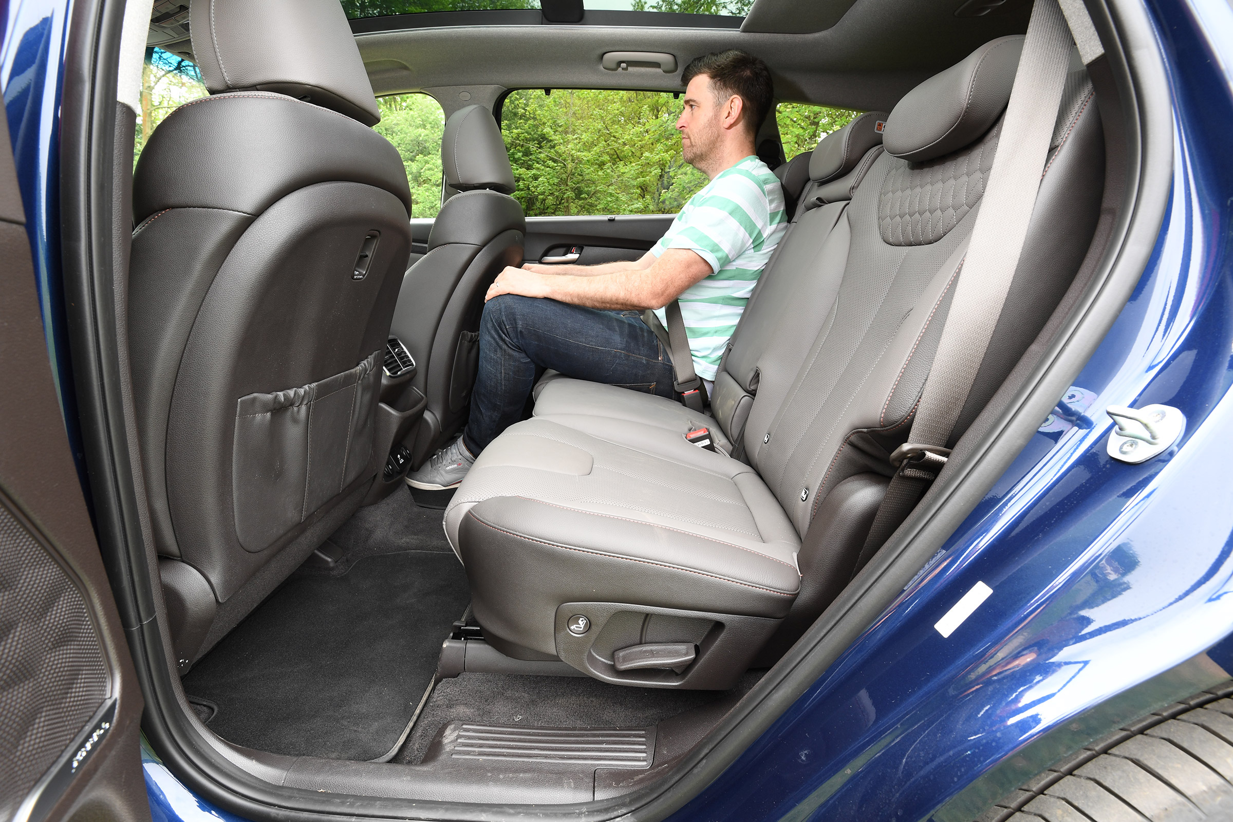 Hyundai Santa Fe - long-term first report rear seats