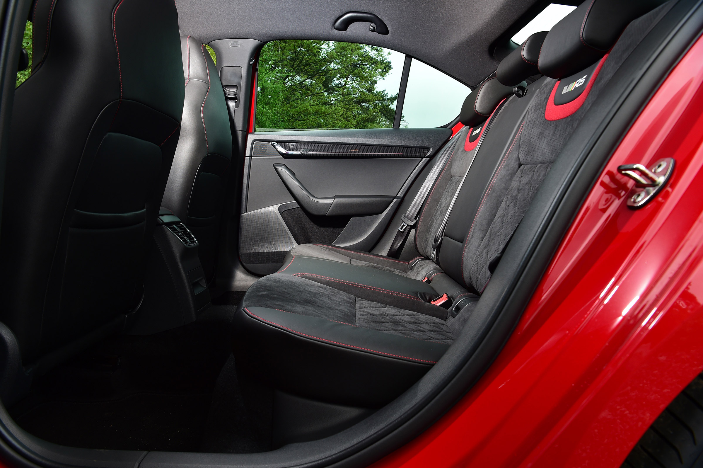 Skoda Octavia vRS Challenge - rear seats