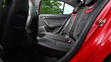Skoda Octavia vRS Challenge - rear seats