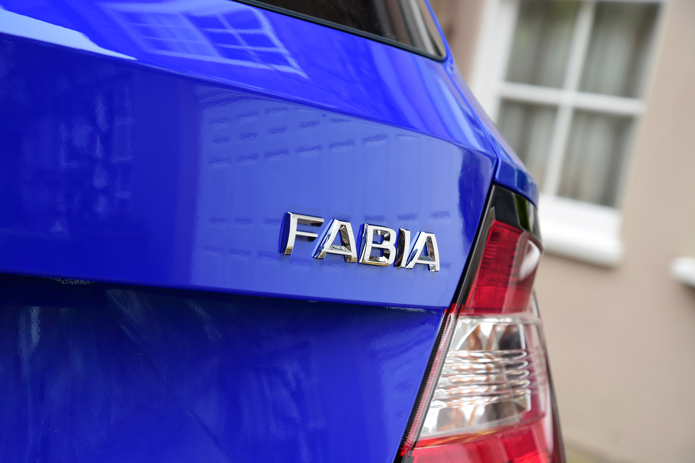 Skoda Fabia SE L: long-term test review - first report rear badge