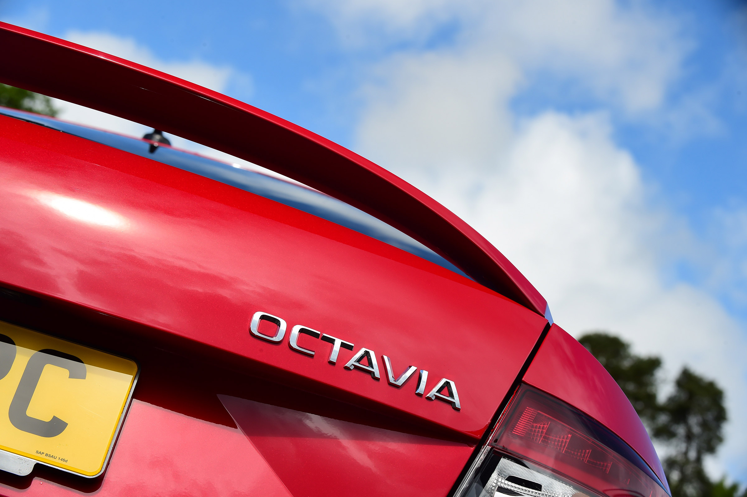 Skoda Octavia vRS Challenge - Octavia badge