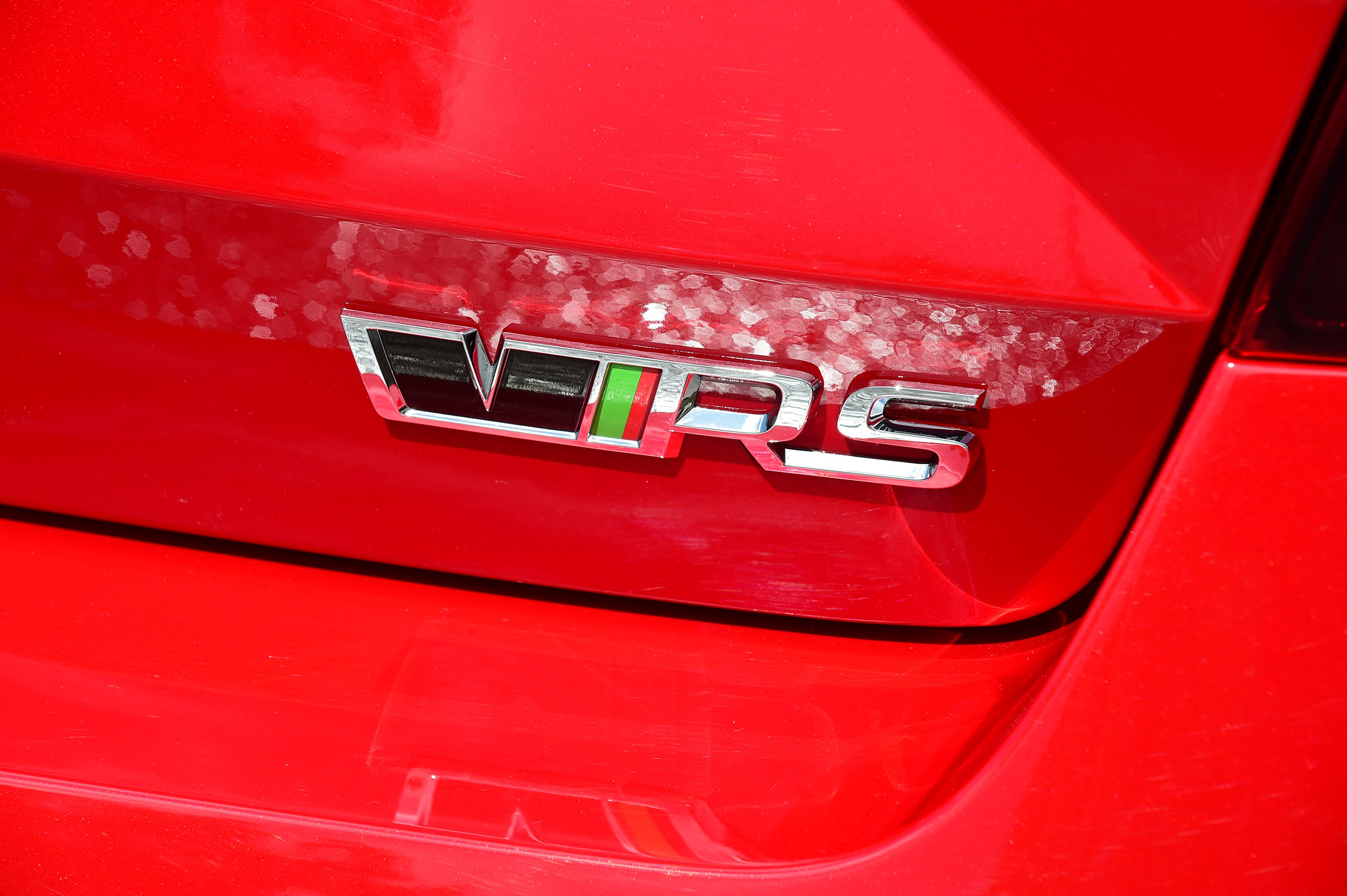 Skoda Octavia vRS Challenge - vRS badge
