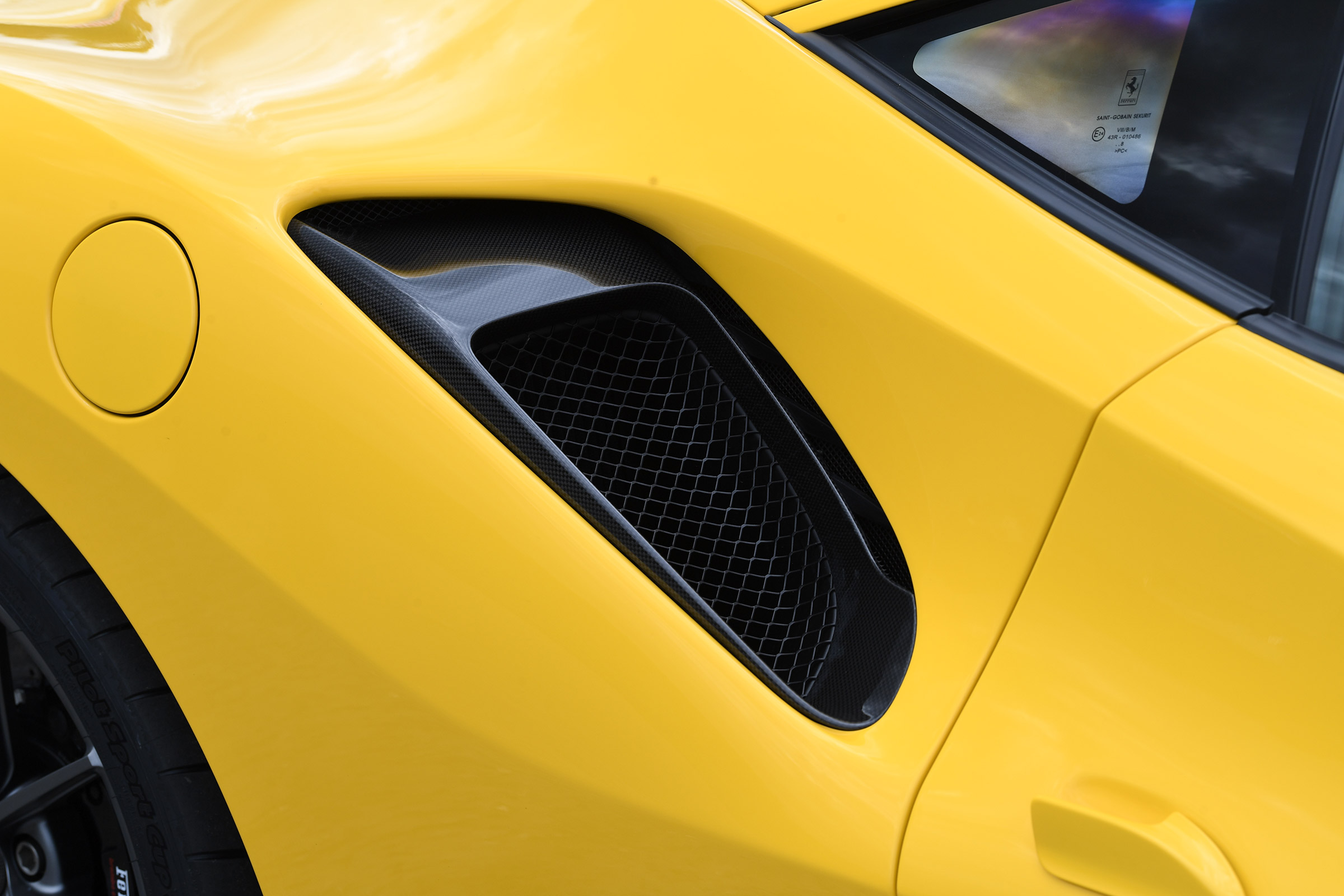 Ferrari 488 Pista - cooling