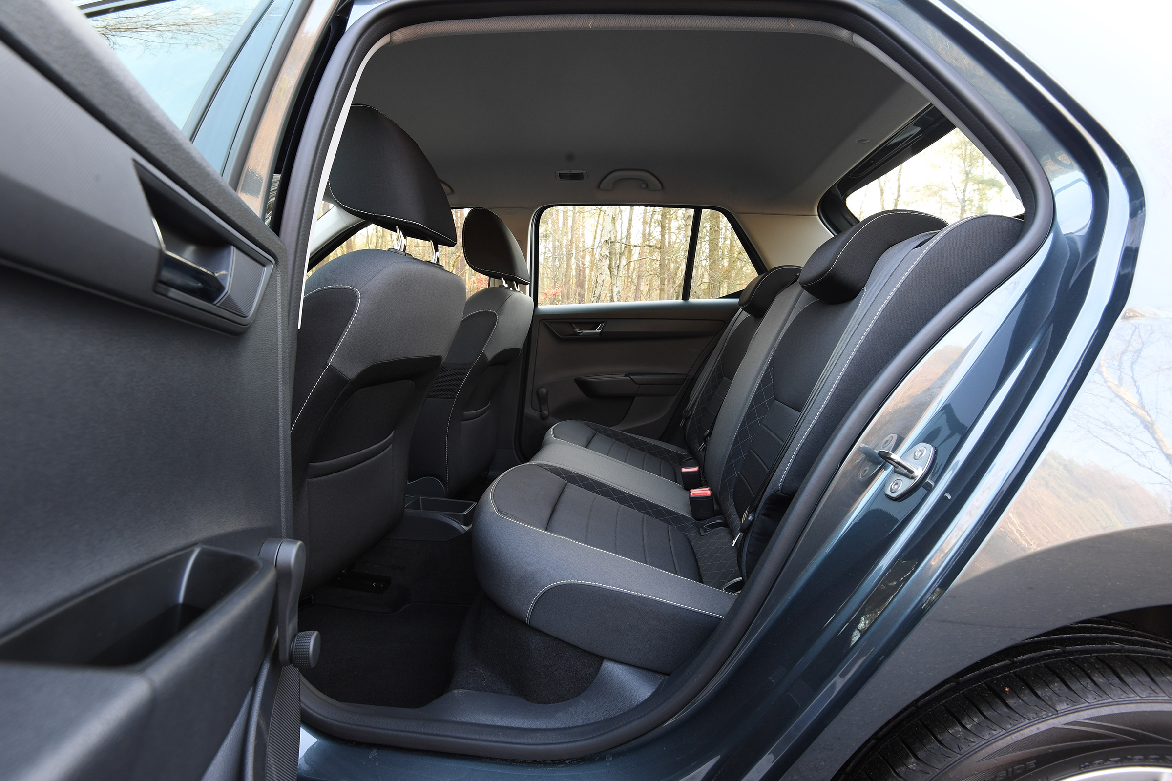 Skoda Fabia - rear seats