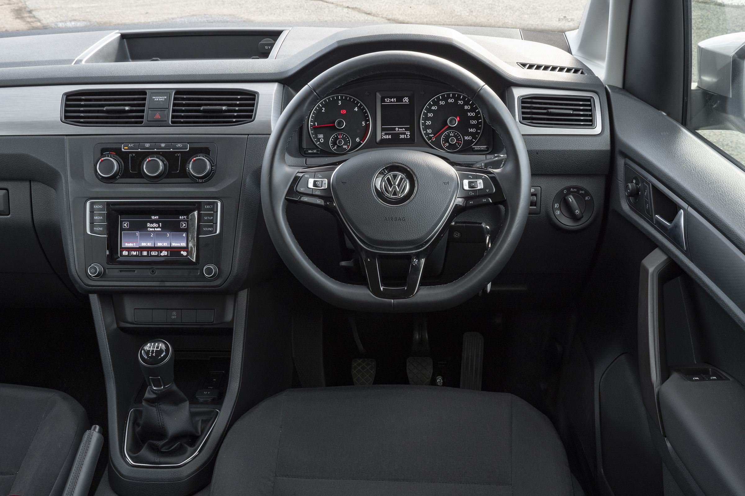 Caddy interior