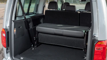 Caddy rear seats folding