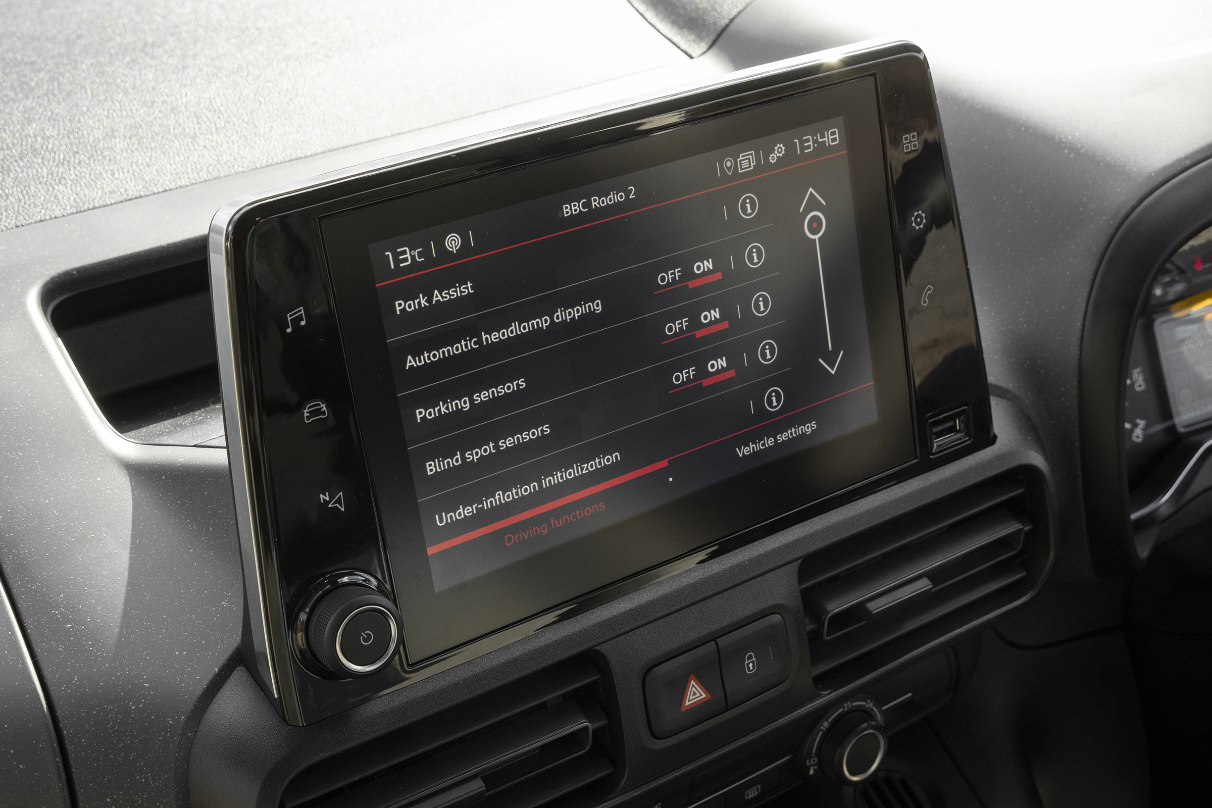 Berlingo screen