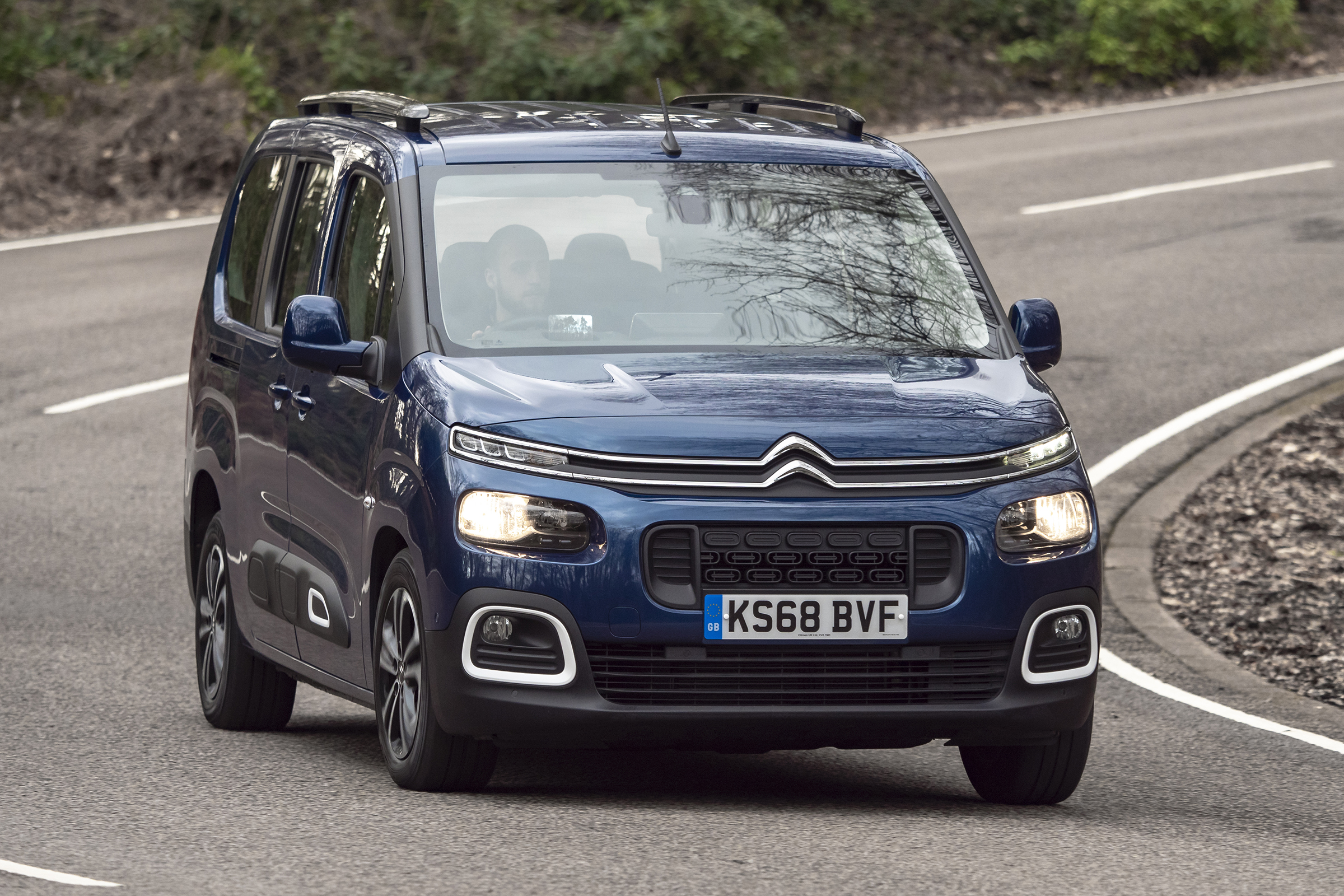 Berlingo front cornering