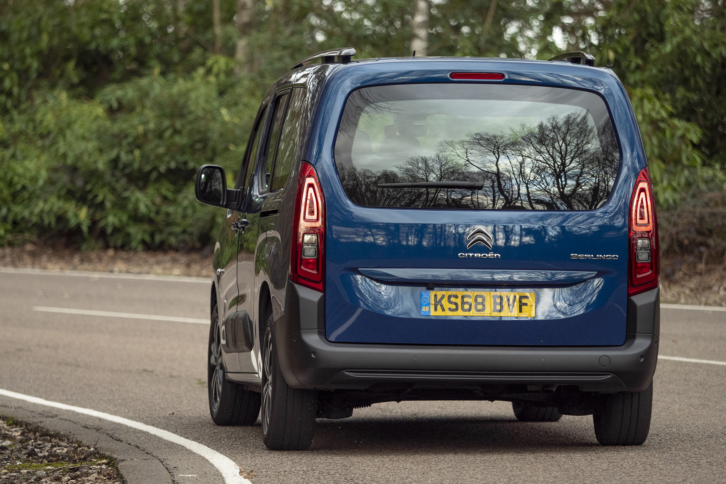 Berlingo rear cornering 