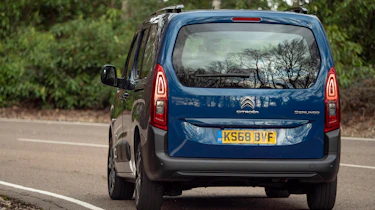 Berlingo rear cornering