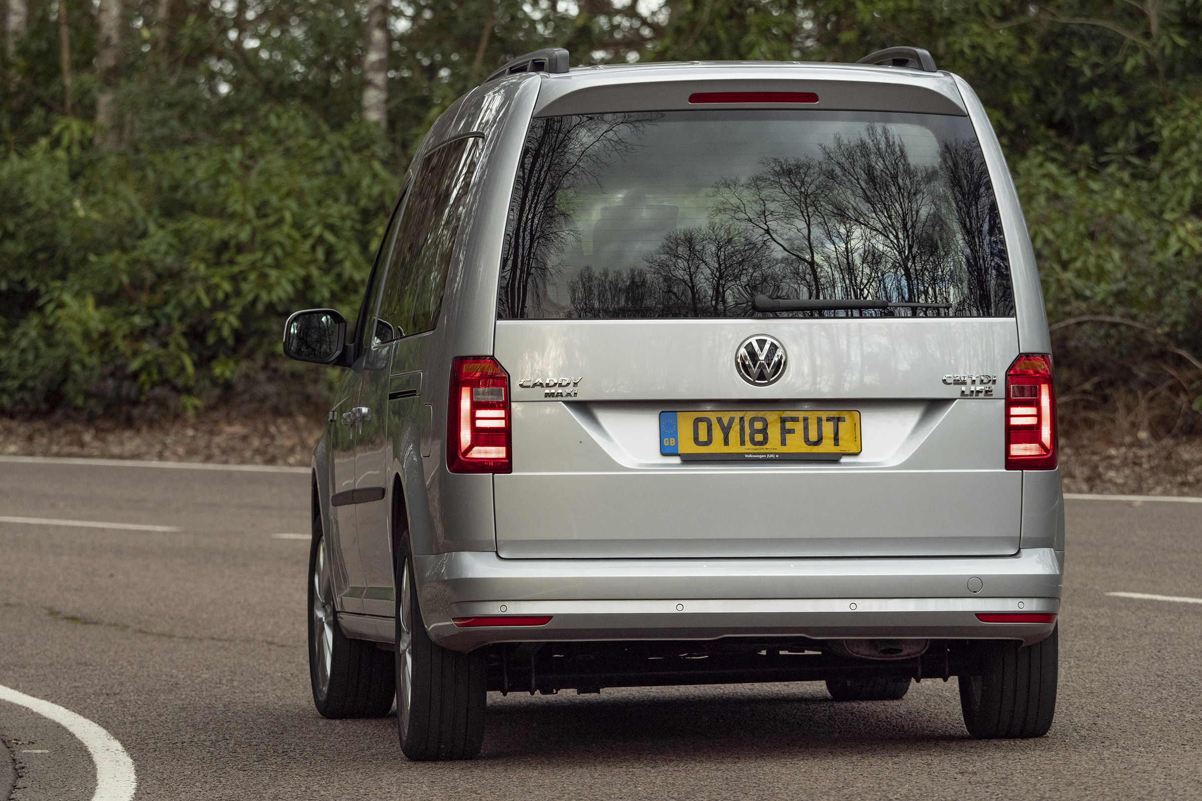 Caddy rear cornering