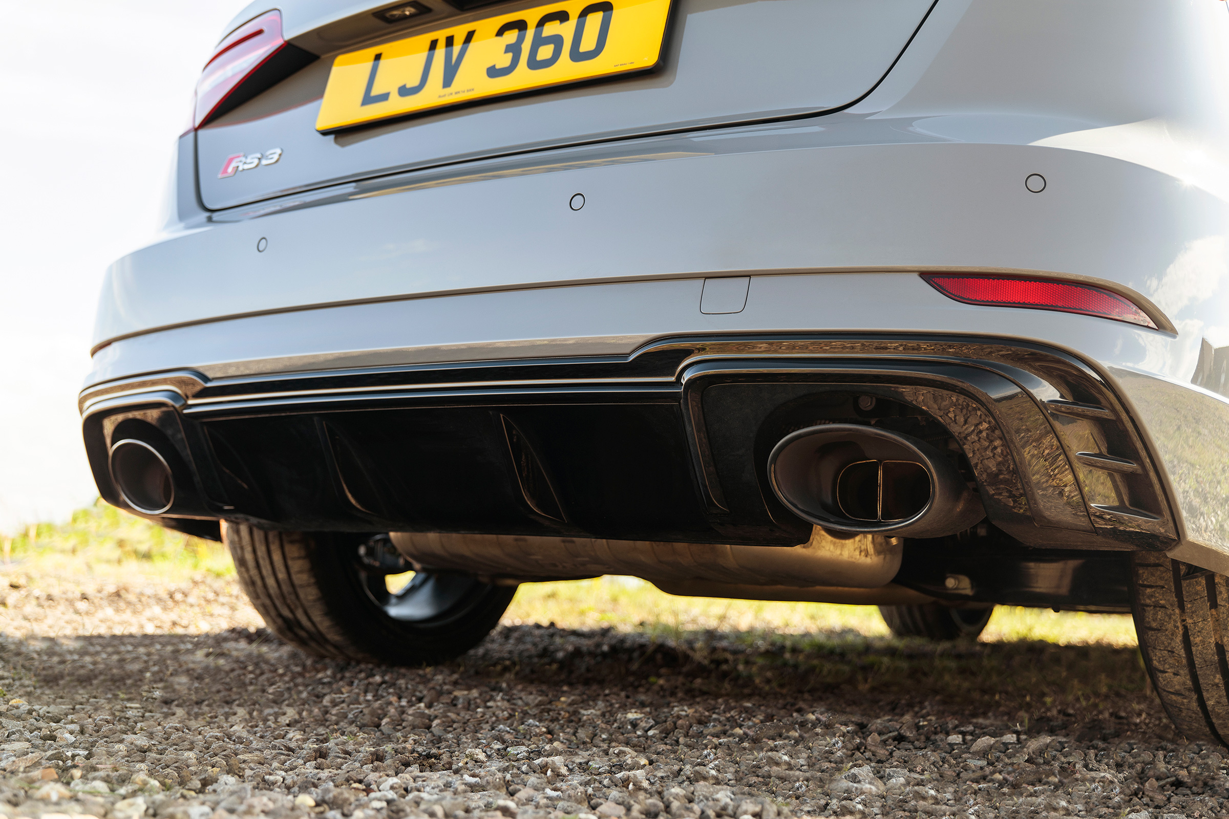 Audi RS3 - exhaust