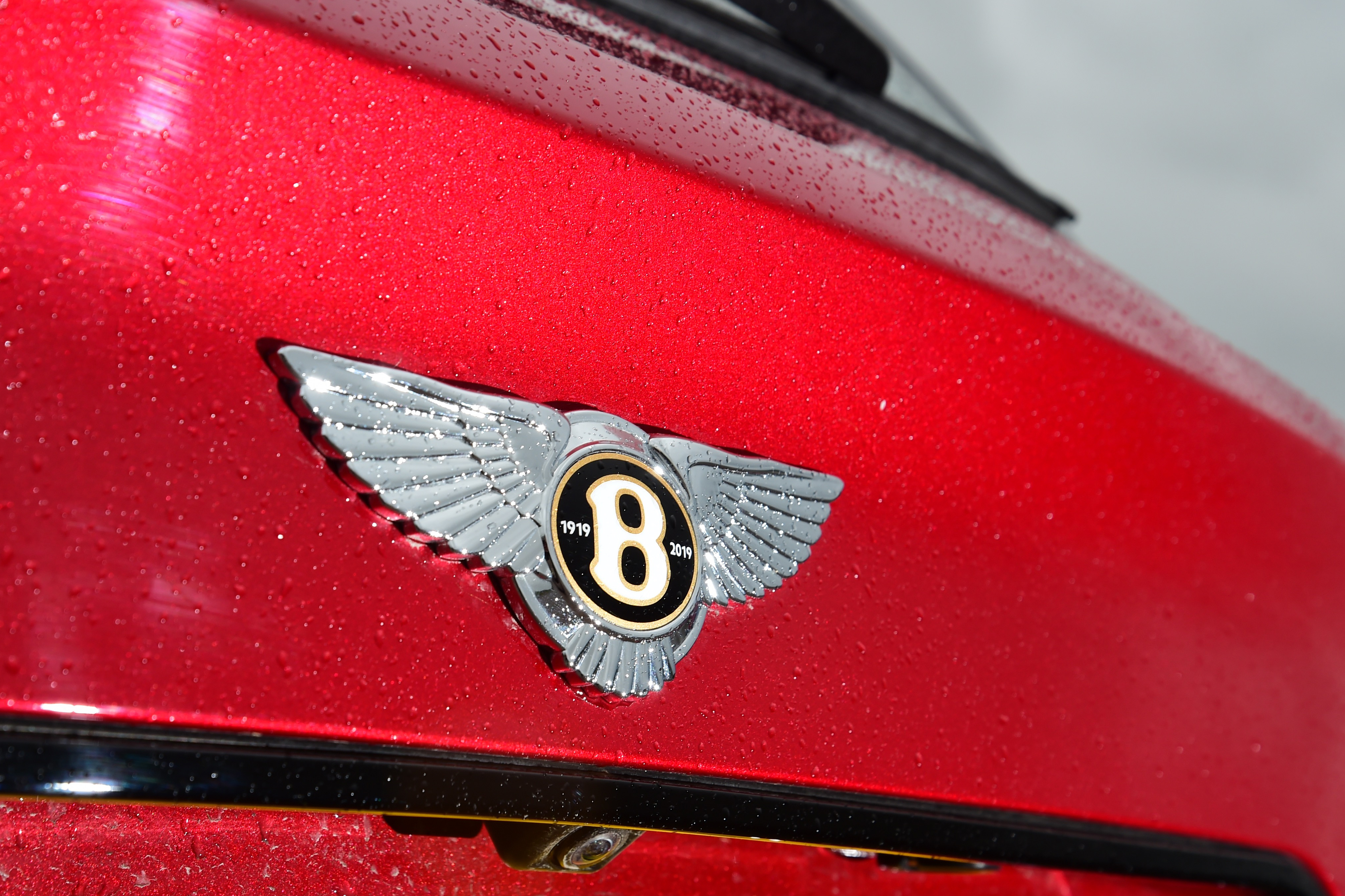 Bentayga boot badge