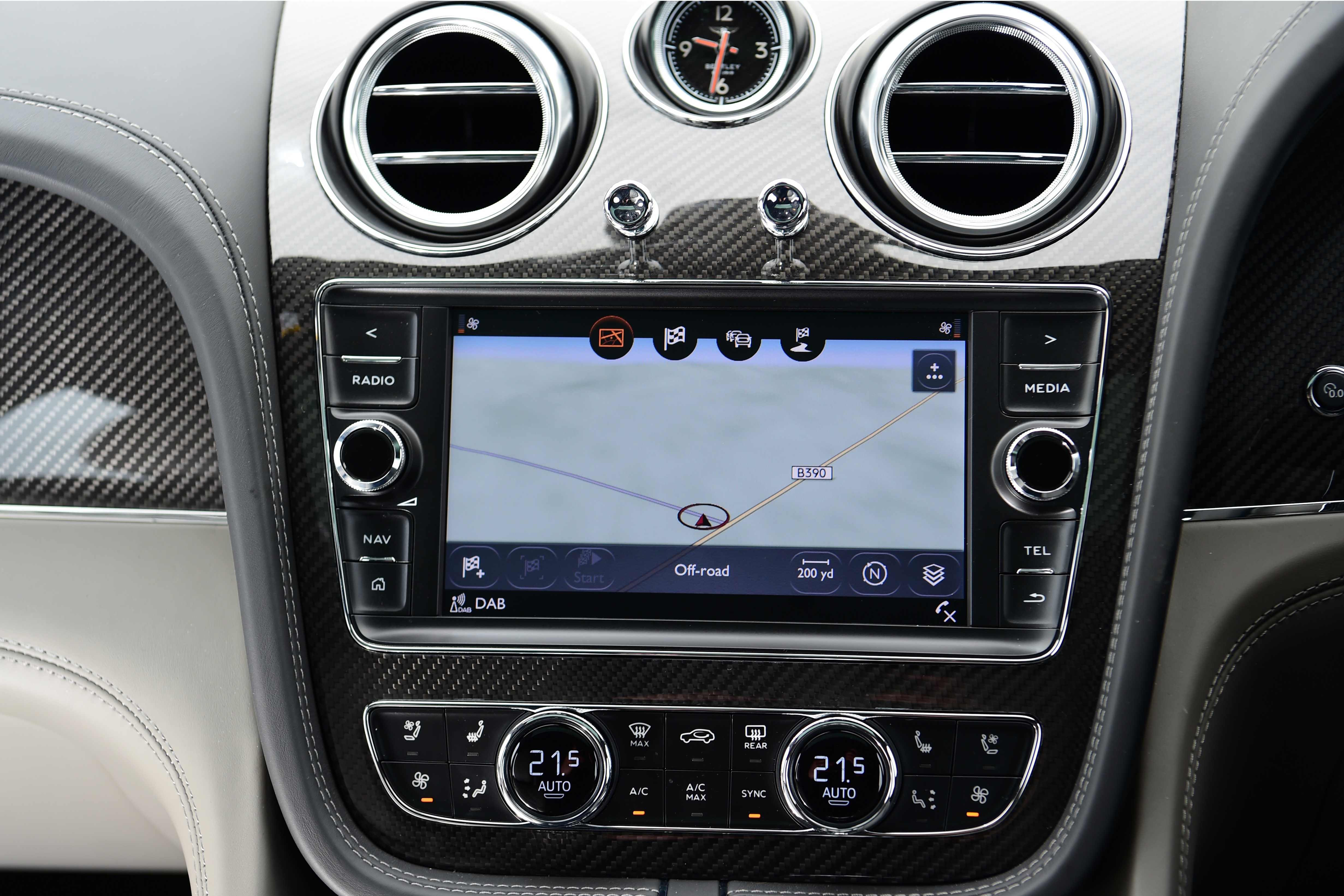 Bentayga dash