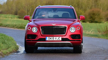 Bentayga front cornering
