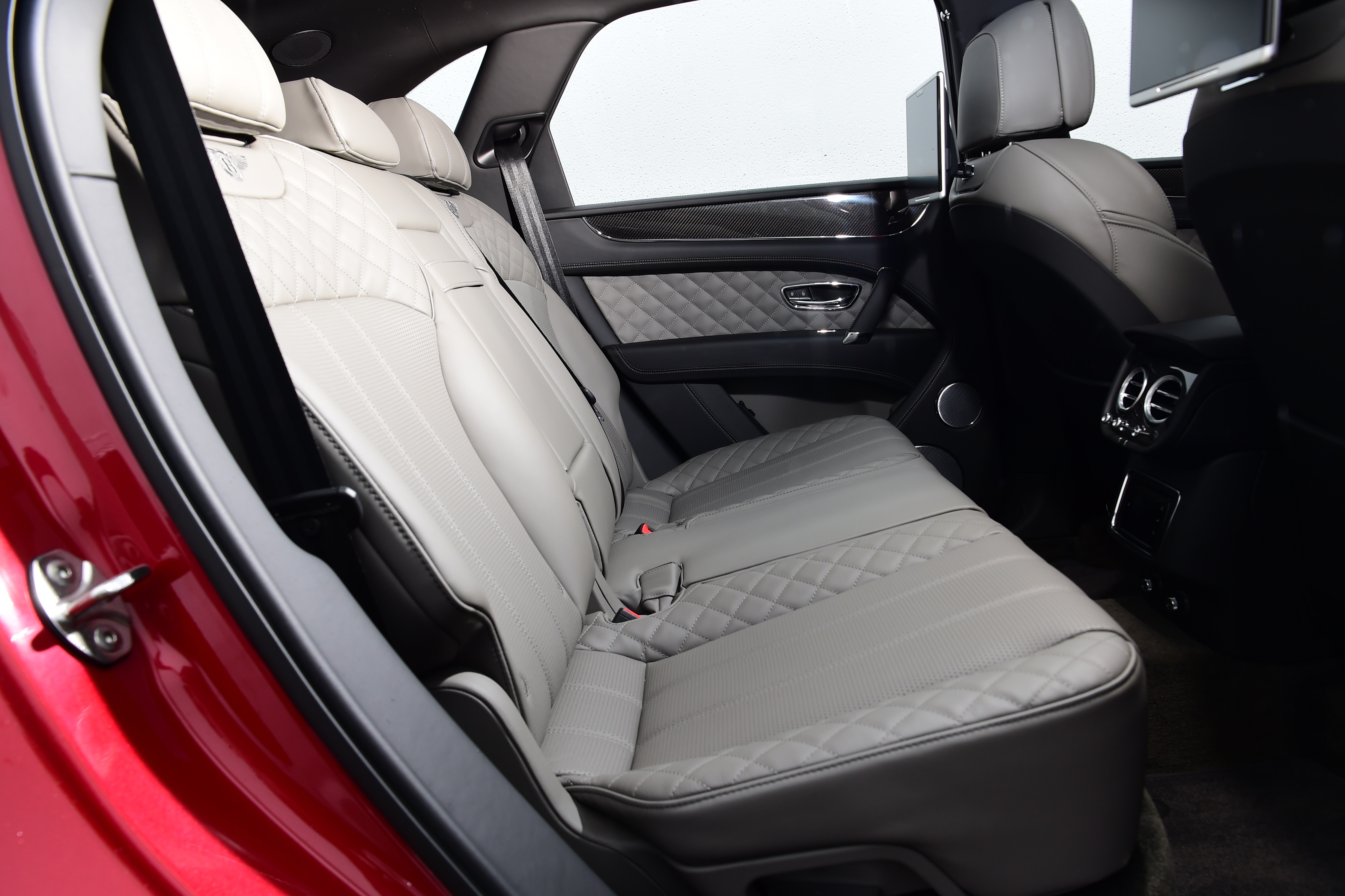 Bentayga rear seats