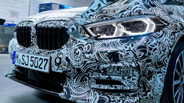 BMW 1 Series - prototype teaser front lights