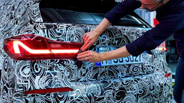 BMW 1 Series - prototype teaser rear lights
