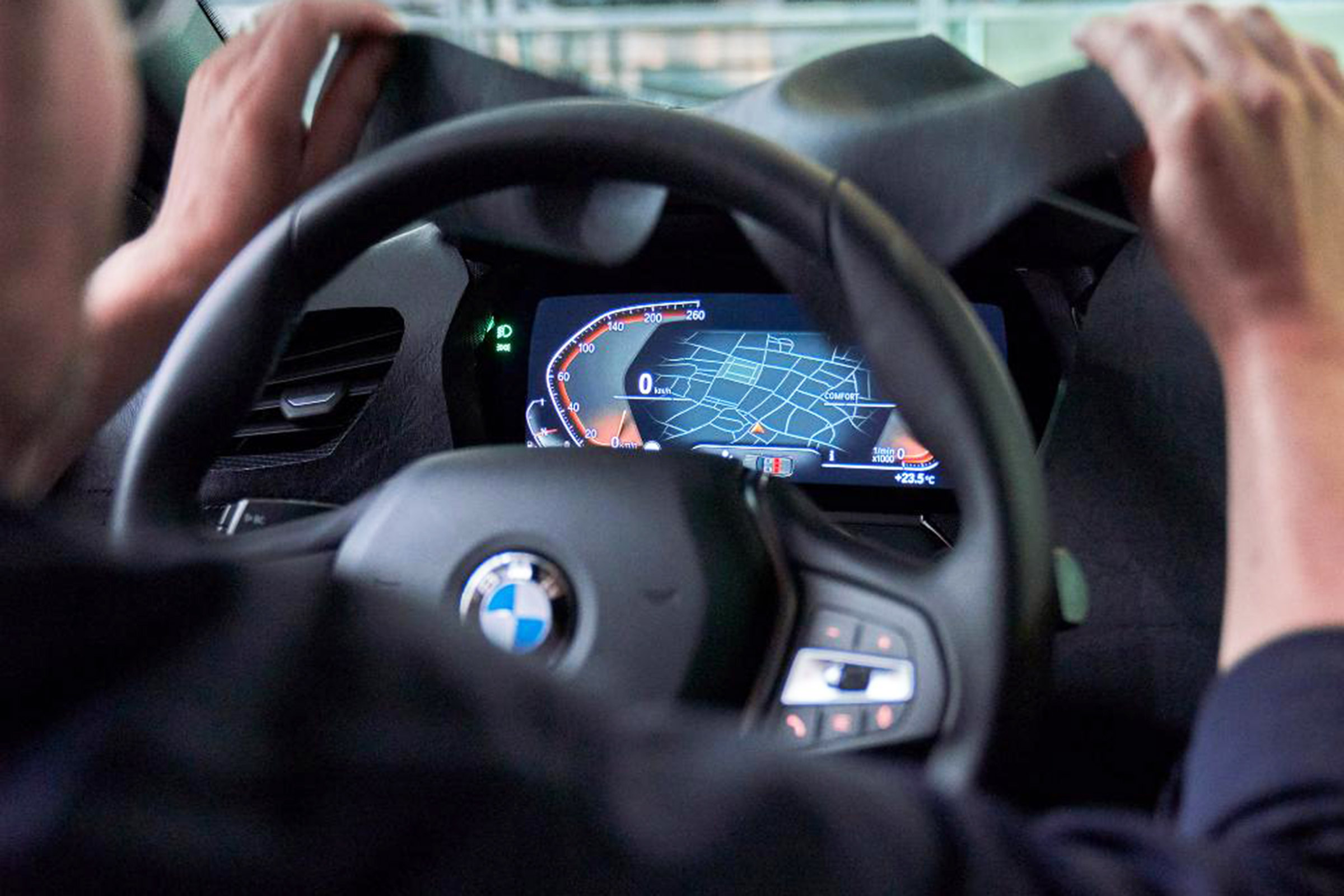 BMW 1 Series - prototype teaser interior